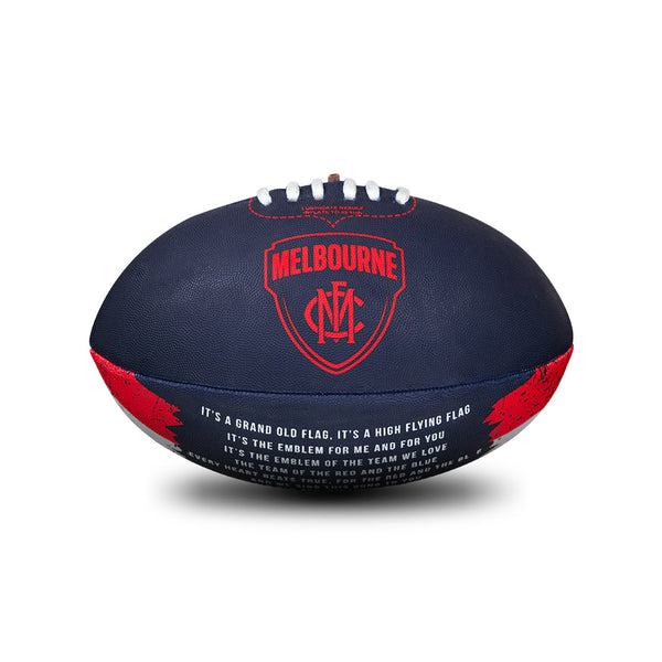 Melbourne Demons Kids Youths AFL Auskick Playing Pack with Football