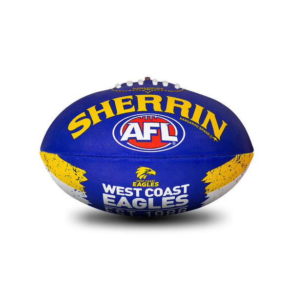 West Coast Eagles Sherrin Team Song Football