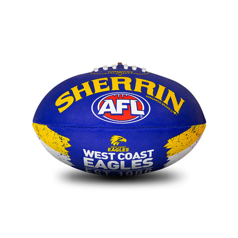 West Coast Eagles Sherrin Team Song Football