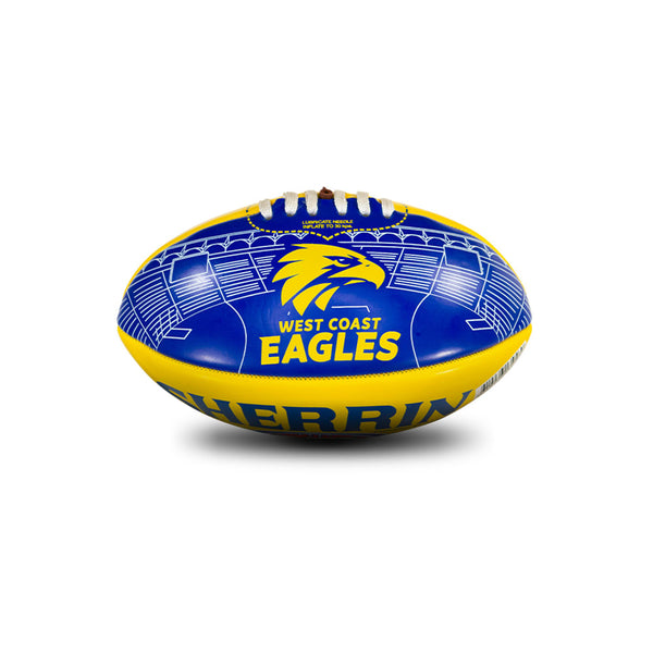 West Coast Eagles Sherrin Softie 20cm Football