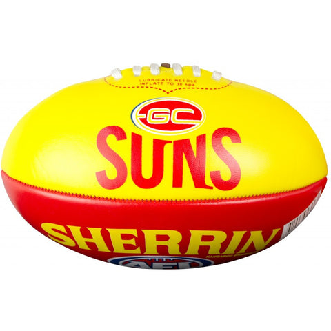 Gold Coast Suns Sherrin Softie 20cm Football