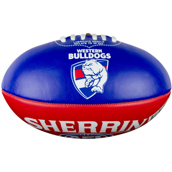 Western Bulldogs Sherrin Softie 20cm Football
