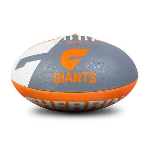 Greater Western Sydney GWS Giants Sherrin Club Football size 5