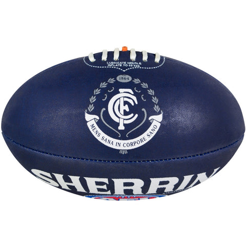 Carlton Blues Sherrin Club Football size 5