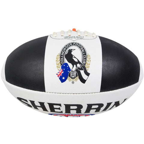 Collingwood Magpies Sherrin Club Football size 5