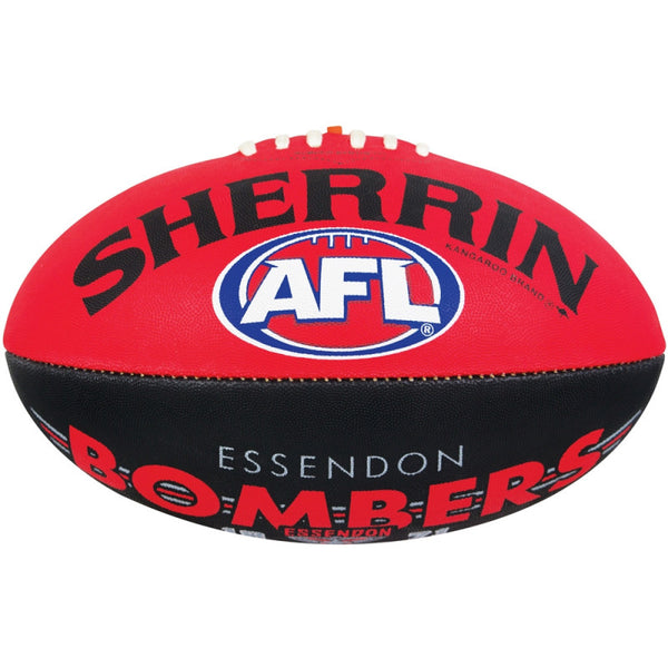 Essendon Bombers Sherrin Club Football size 5