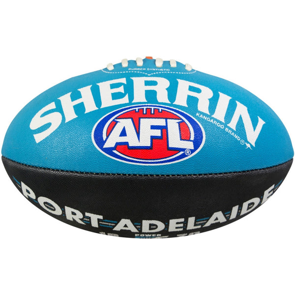 Port Adelaide Power Sherrin Club Football size 5