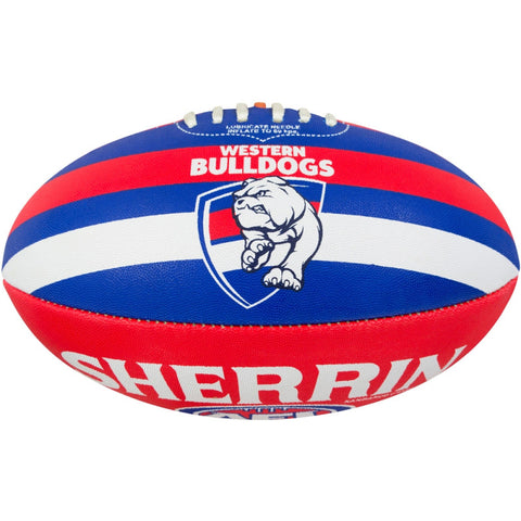 Western Bulldogs Sherrin Club Football size 5