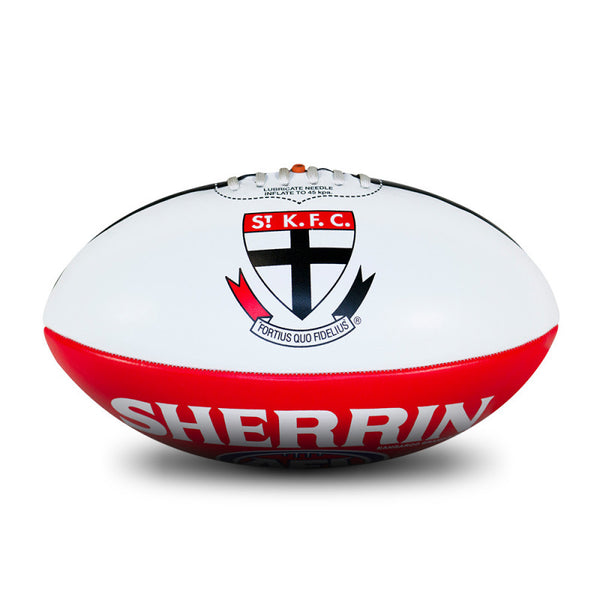 St Kilda Saints Sherrin Autograph Football size 3