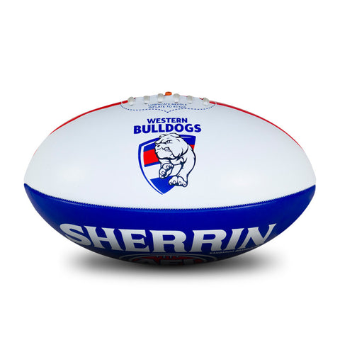 Western Bulldogs Sherrin Autograph Football size 3