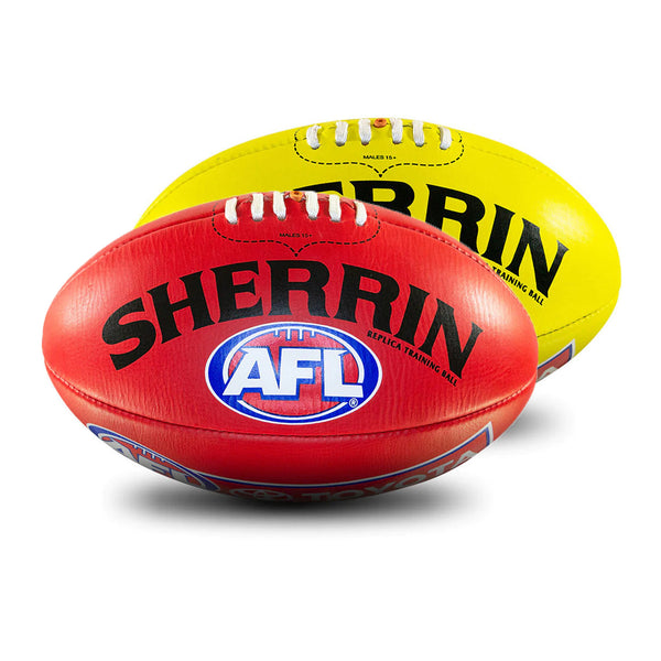 Sherrin Leather AFLW Women Replica Training Football size 4