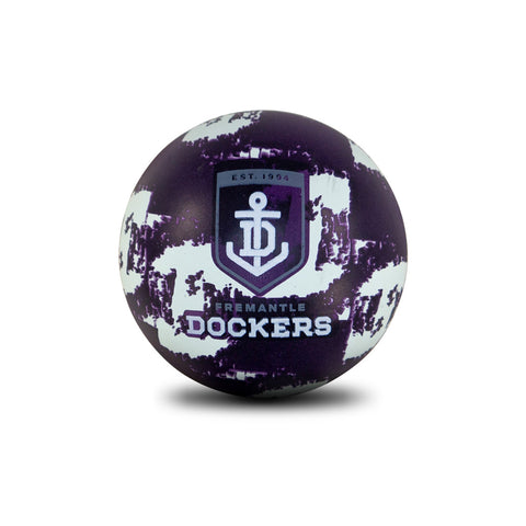 Fremantle Dockers Sherrin Marble High Bounce Ball