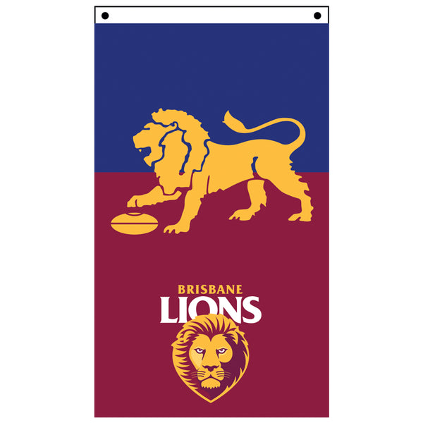 Brisbane Lions Supporter EA Flag 90 x 150cm