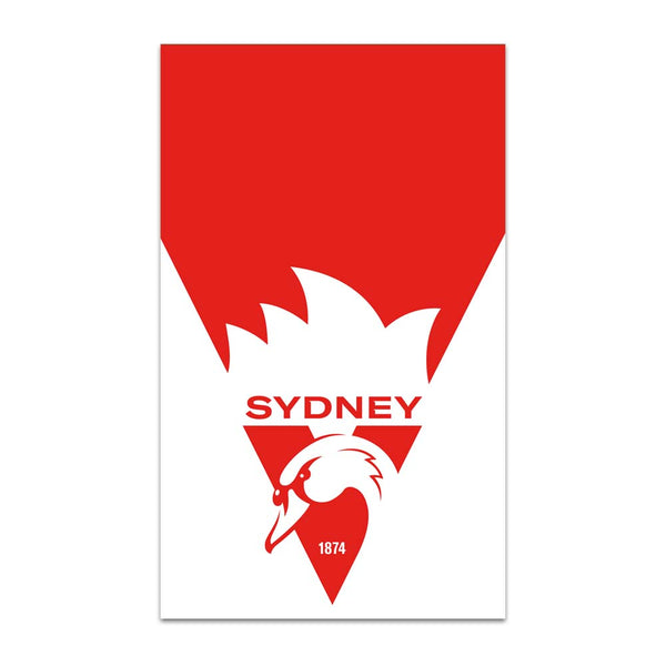 Sydney Swans Supporter EA Flag 90 x 150cm