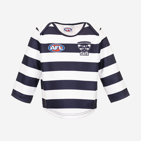 Geelong Cats Longsleeve Baby Toddlers Footy Jumper Guernsey