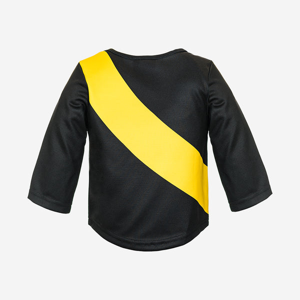 Richmond Tigers Longsleeve Baby Toddlers Footy Jumper Guernsey