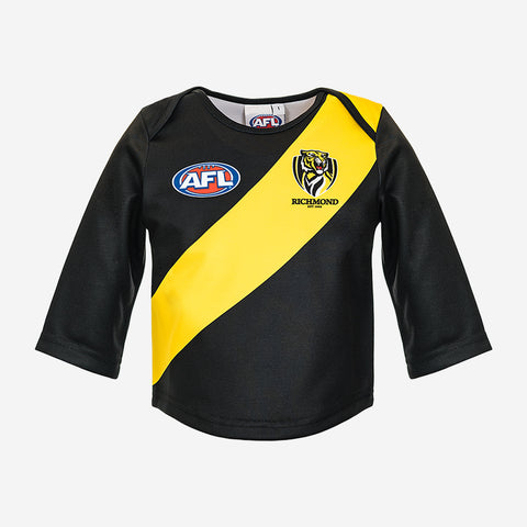 Richmond Tigers Longsleeve Baby Toddlers Footy Jumper Guernsey