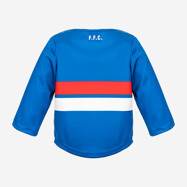 Western Bulldogs Longsleeve Baby Toddlers Footy Jumper Guernsey