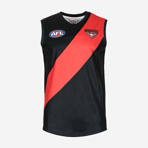 Essendon Bombers Kids Youths AFL Auskick Playing Pack Jumper Guernsey Shorts Socks