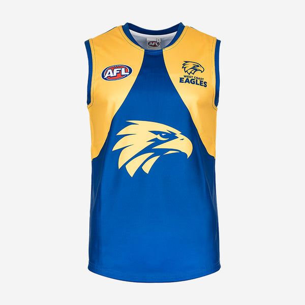 West Coast Eagles Kids Youths AFL Auskick Playing Pack Jumper Guernsey Shorts Socks