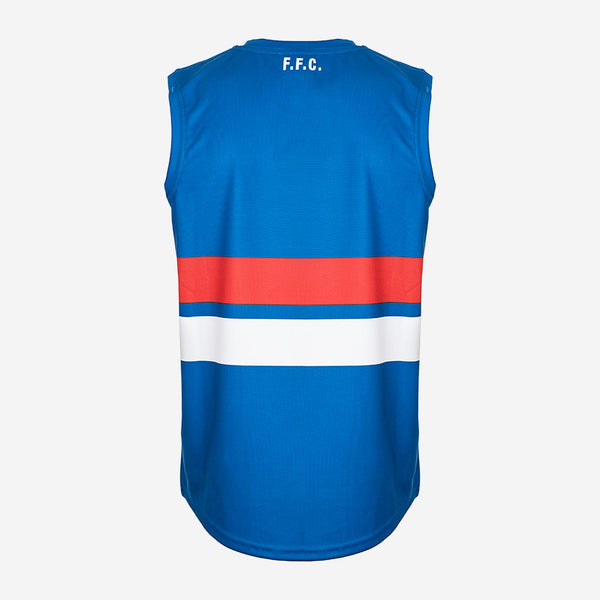 Western Bulldogs Kids Youths AFL Auskick Playing Pack Jumper Guernsey Shorts Socks