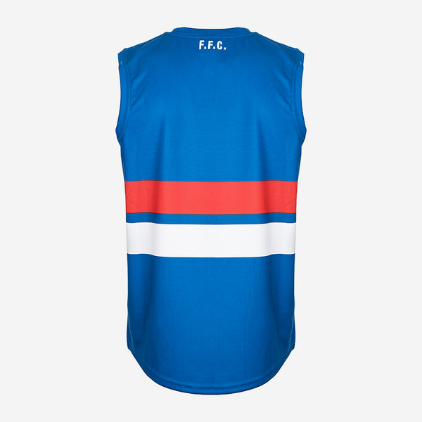 Western Bulldogs Kids Youths AFL Auskick Playing Pack Jumper Guernsey Shorts Socks