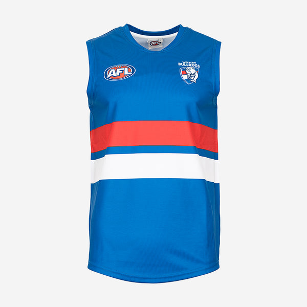 Western Bulldogs Kids Youths AFL Auskick Playing Pack Jumper Guernsey Shorts Socks