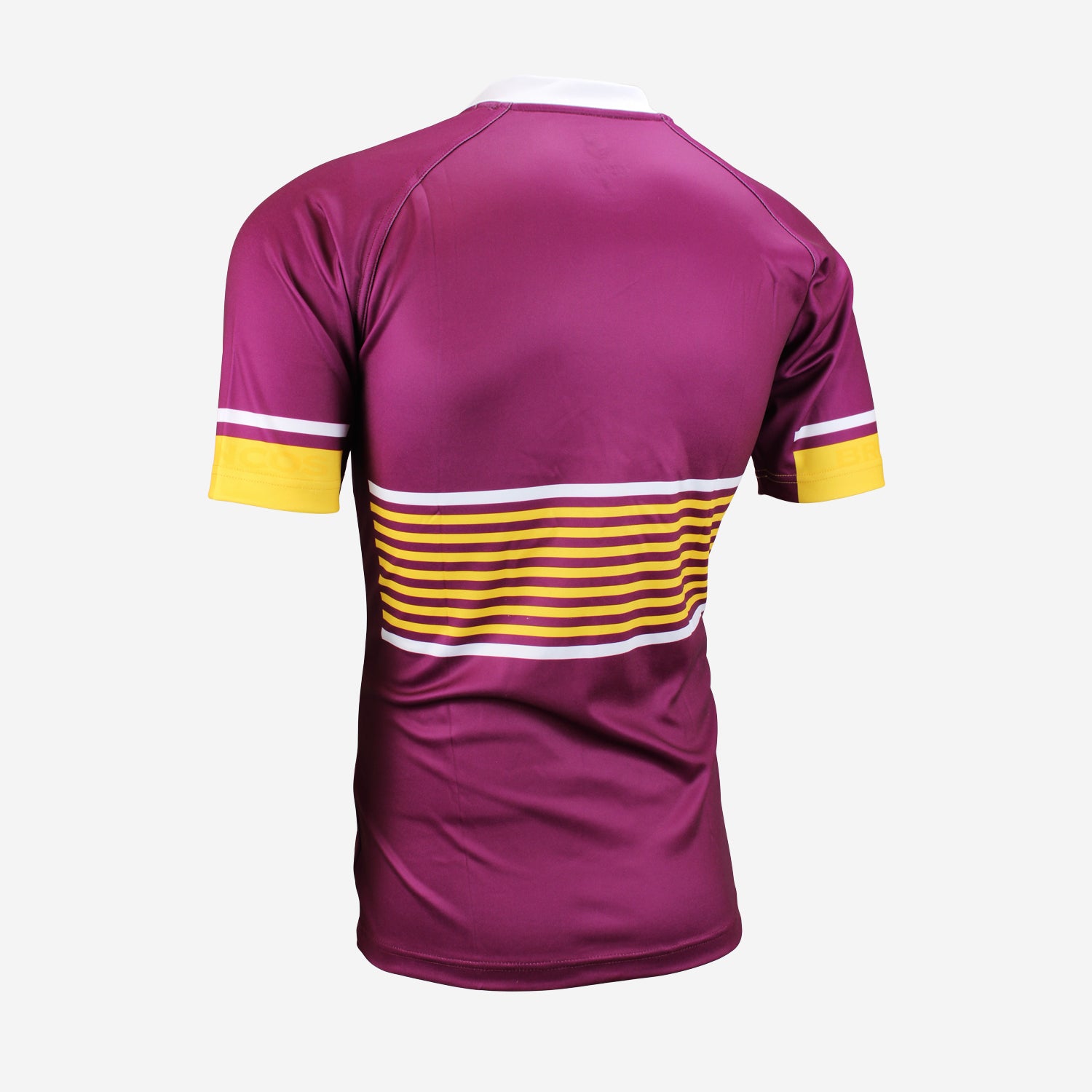 Men's BRISBANE BRONCOS REPLICA HOME JERSEY, Deep Mars, Mens NRL Clothing