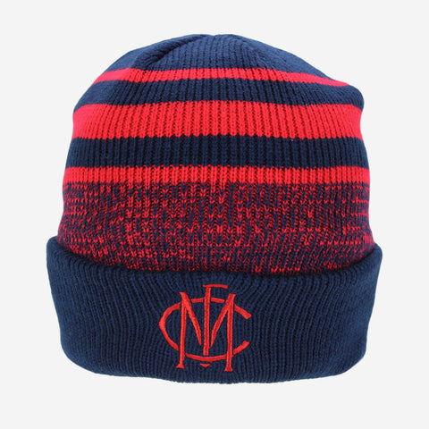 Melbourne Demons Mens Adults Cluster Beanie