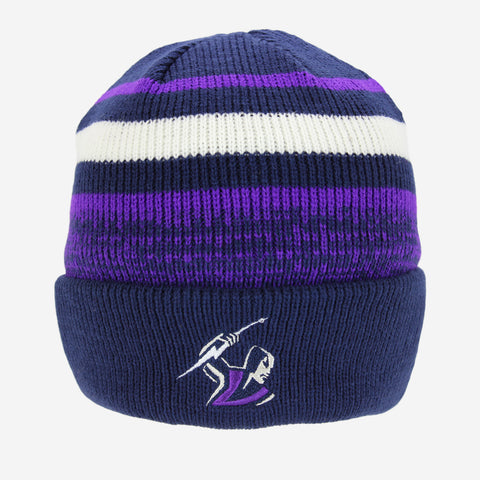 Melbourne Storm NRL Mens Adults Cluster Beanie