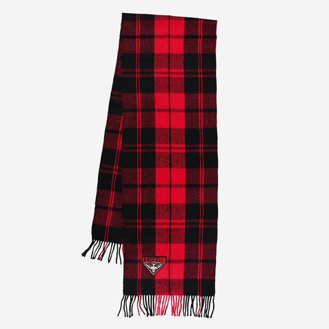 Essendon Bombers Tartan Scarf