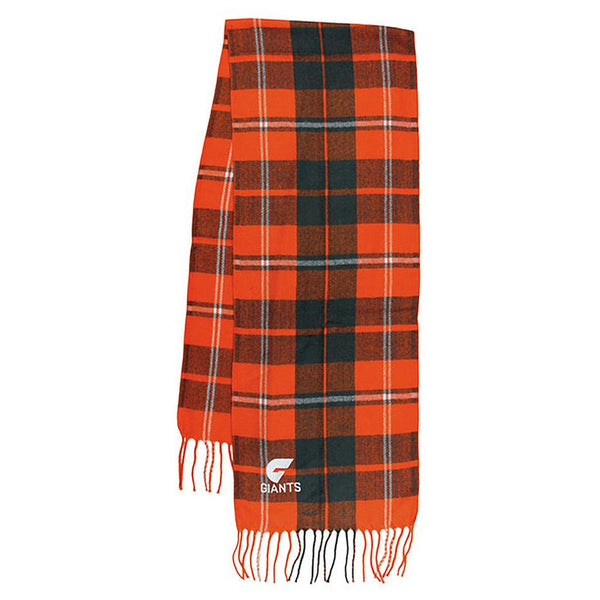 Greater Western Sydney GWS Giants Tartan Scarf