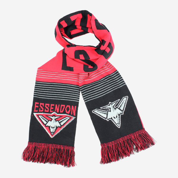 Essendon Bombers Mens Adults Linebreak Scarf