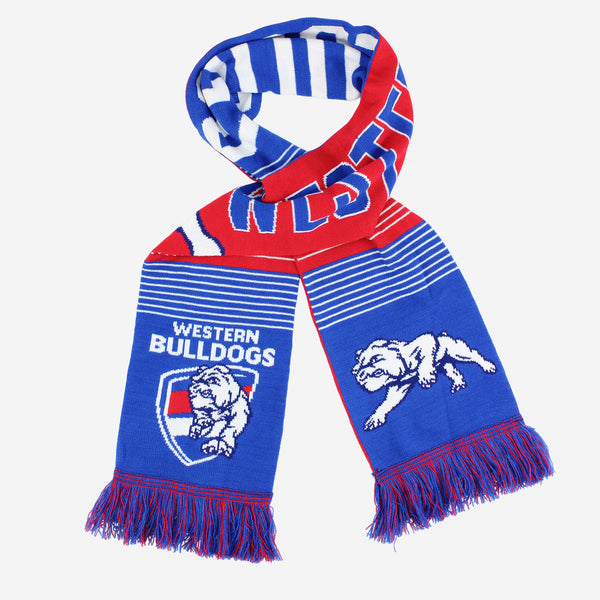 Western Bulldogs Mens Adults Linebreak Scarf