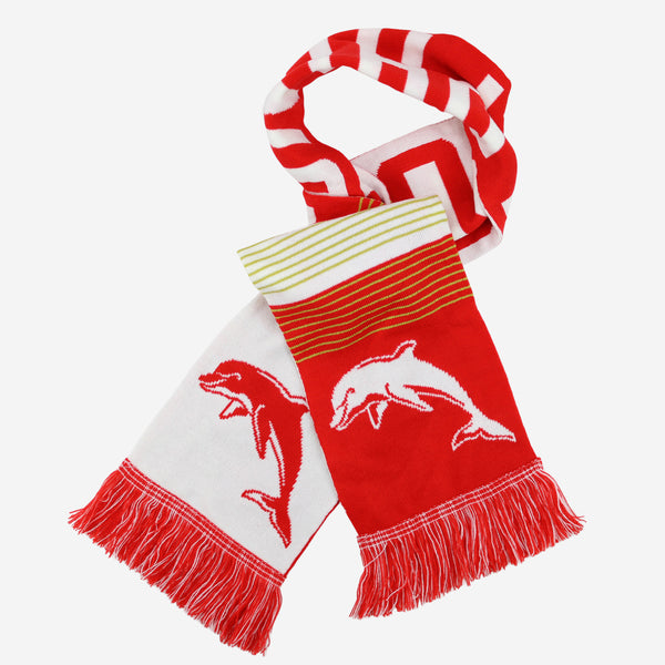 Redcliffe Dolphins NRL Mens Adults Linebreak Scarf