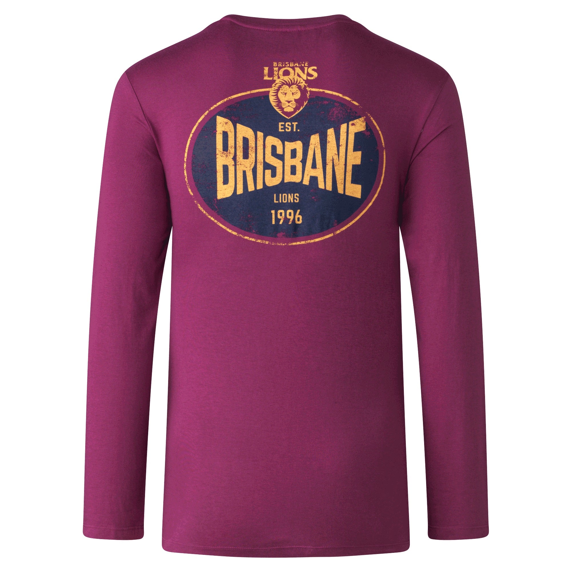 Brisbane lions long sleeve jersey hot sale
