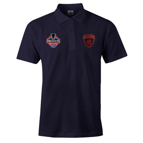 Melbourne Demons 2021 Premiers Mens Adults P2 Polo Shirt