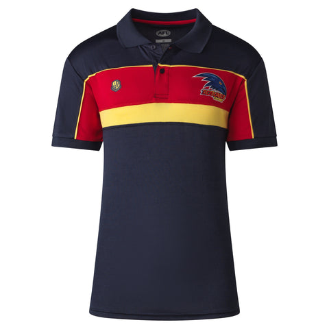 Adelaide Crows AFL Footy Mens Premium Polo T-Shirt