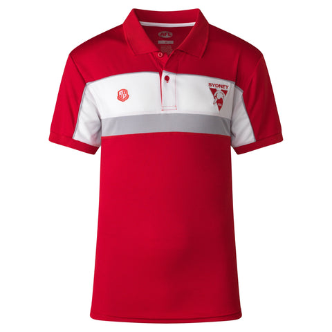Sydney Swans AFL Footy Mens Premium Polo T-Shirt
