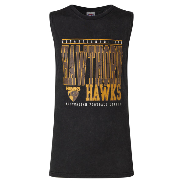 Hawthorn Hawks Mens Adults Football Tank Jersey