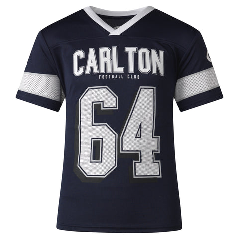 Carlton Blues Boys Youths Football Tee