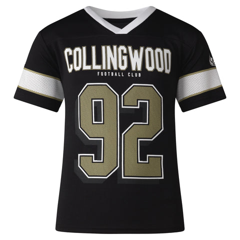Collingwood Magpies Boys Youths Football Tee