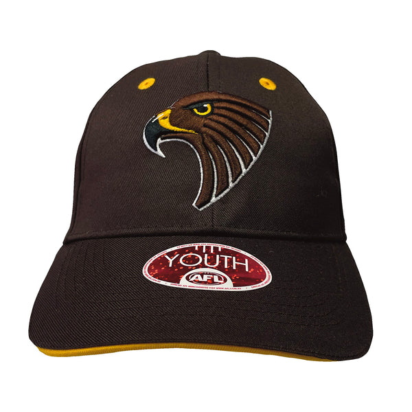 Hawthorn Hawks Boys Youths 3D Logo Cap