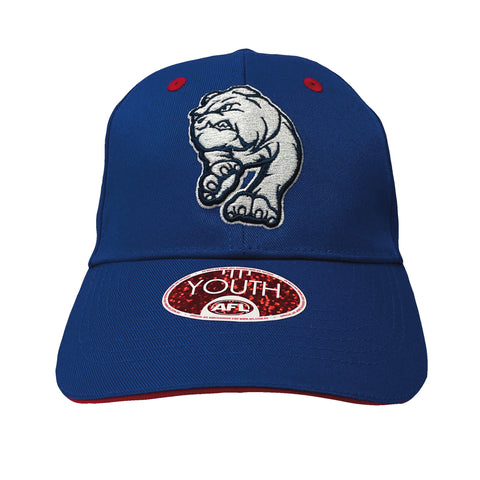 Western Bulldogs Boys Youths 3D Logo Cap