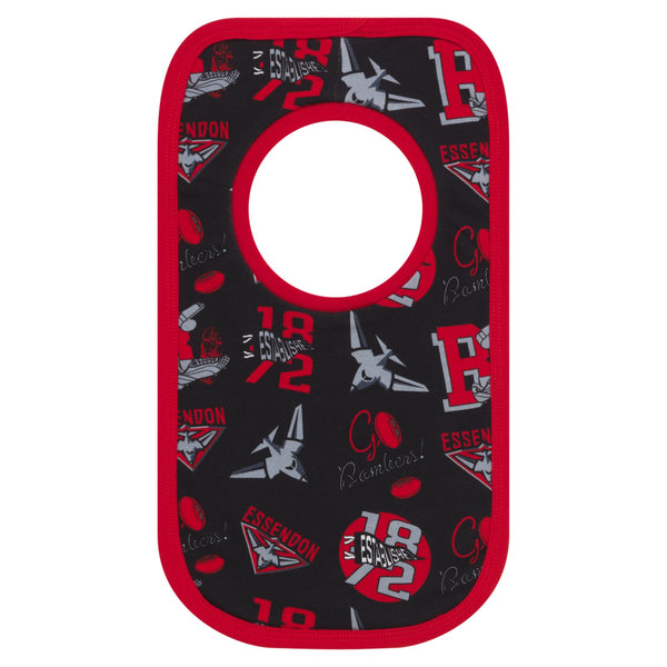 Essendon Bombers Babies Infants 2 Pack Bib Set