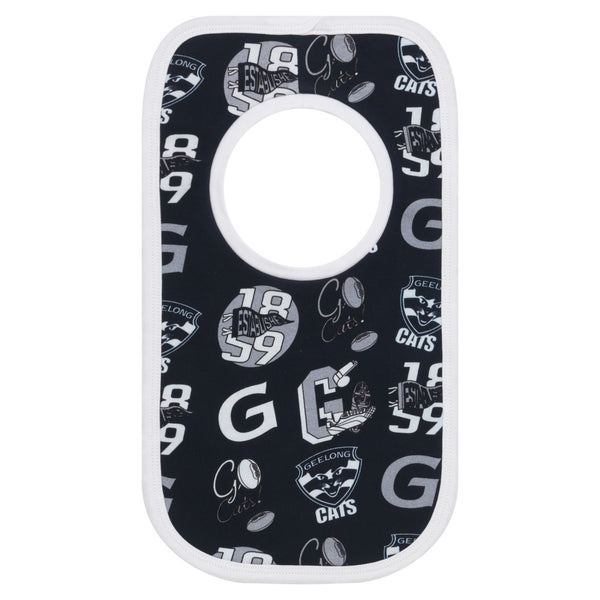 Geelong Cats Babies Infants 2 Pack Bib Set