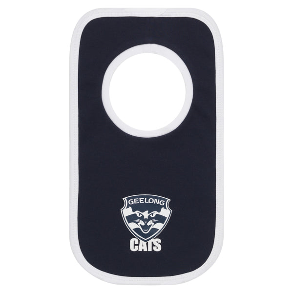 Geelong Cats Babies Infants 2 Pack Bib Set
