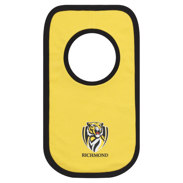 Richmond Tigers Babies Infants 2 Pack Bib Set