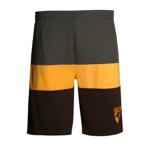 Hawthorn Hawks Youths Leisure Training Shorts - Spectator Sports Online