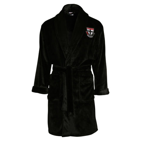 St Kilda Saints Mens Dressing Gown Robe